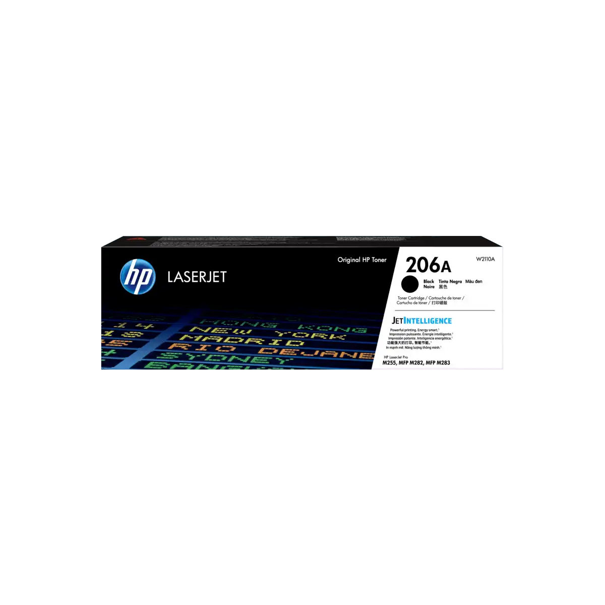 TONER HPINC 206A NEGRO LASERJET M255 M282 1350 PAG W2110A