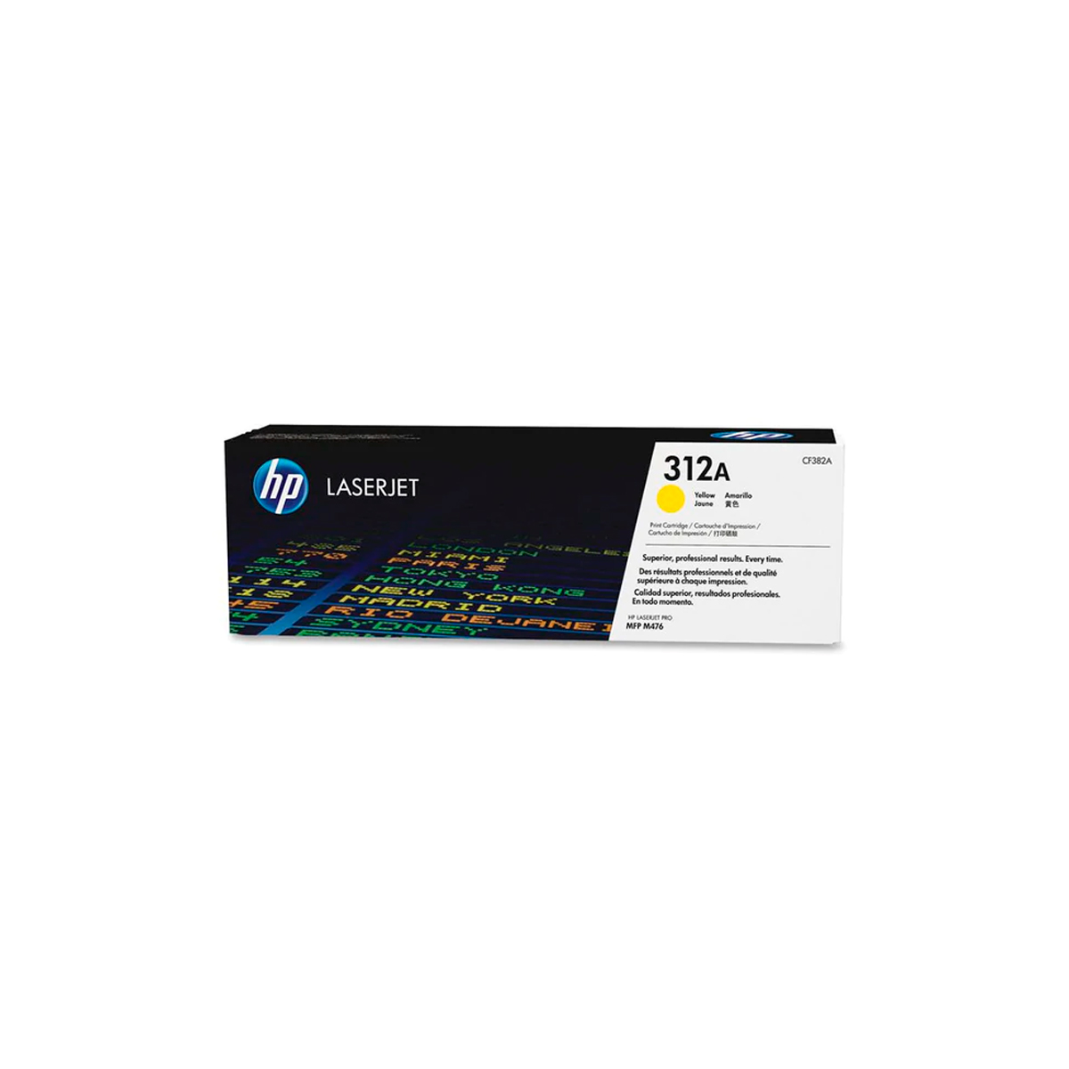 TONER HPINC 312A AMARILLO LASERJET M476N D W 2700 PAG CF382A