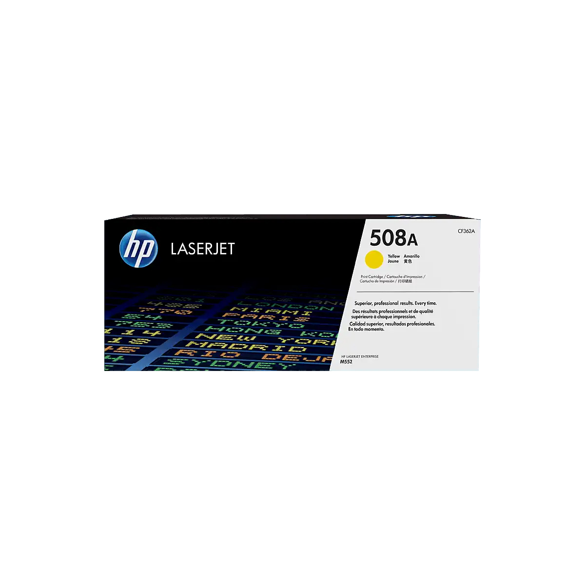 TONER HPINC 508A AMARILLO LASERJET M553 577 5000 PAG CF362A