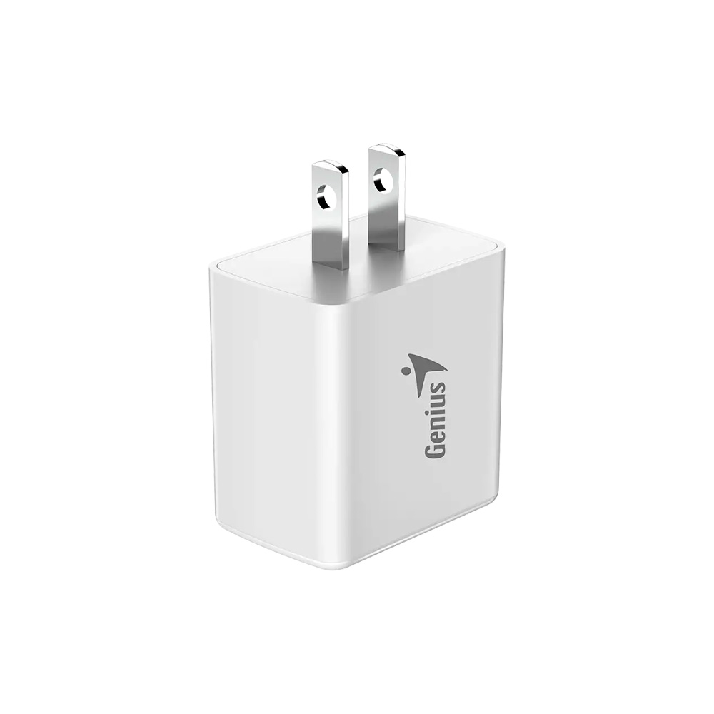 CARGADOR GENIUS PD 20AC   20W   DUAL USB 3 0 Y USB  C