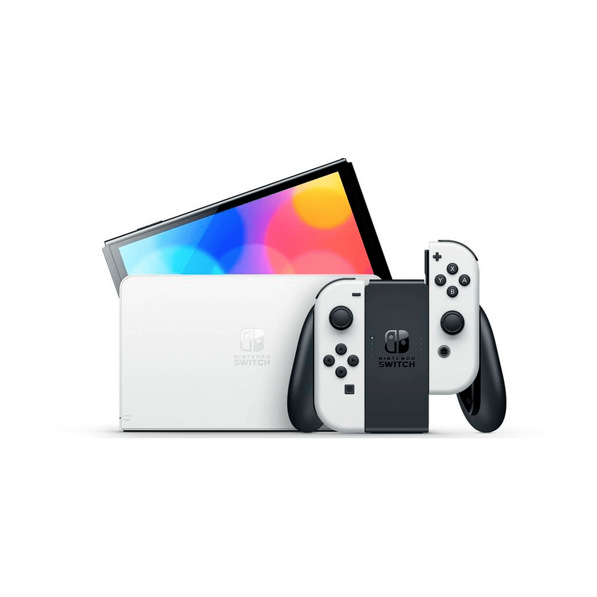 CONSOLA DE JUEGO NINTENDO SWITCH  OLED  7 PULG CON JOY CON 64 GB ALM COLOR  WHITE