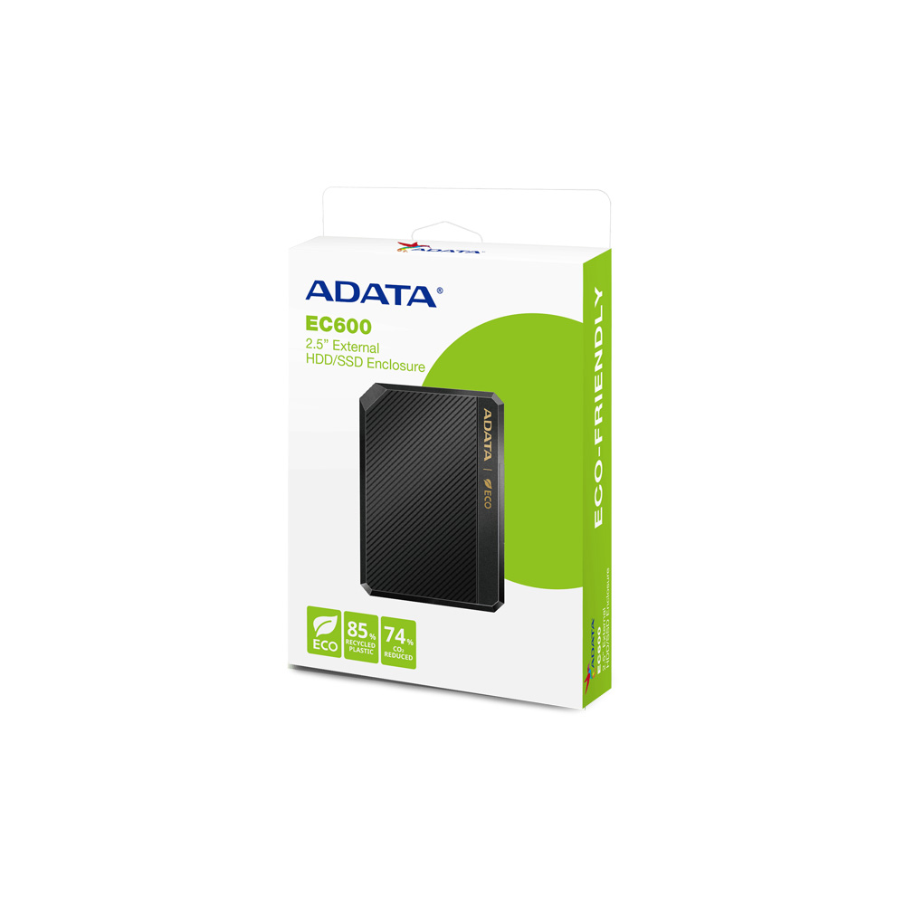 ENCLOSURE ADATA EC600 HDD SSD SATA 2 5 USB 3 2 GEN2