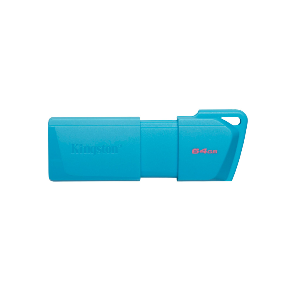 FLASHMEMORY KINGSTON DTXM 64GB TURQUEZA NEON USB 3 2 GEN 1 KC U2L64 7LB DATATRAVELER EXODIA