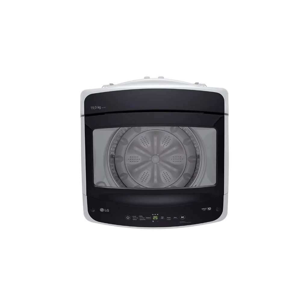 LAVADORA LG WT19DVTM 19KG CARGA SUPERIOR  INVERTER  TURBO DRUM  SILVER