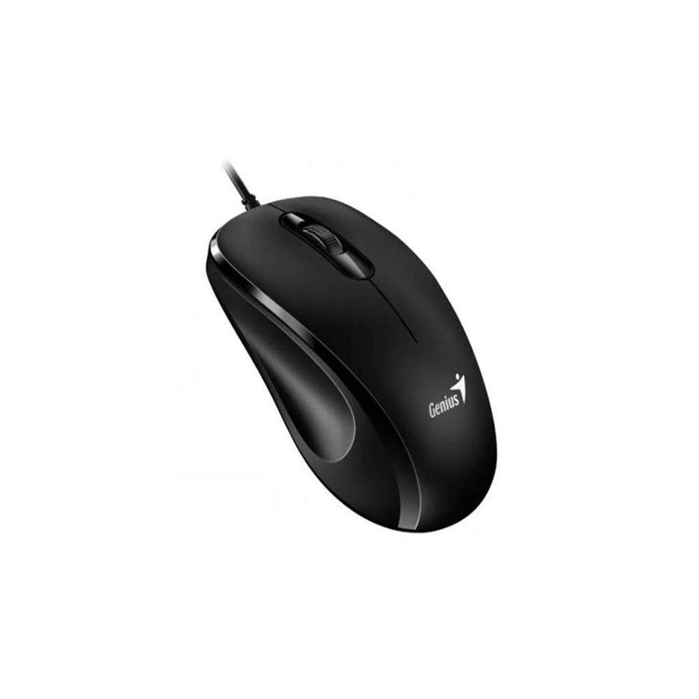 MOUSE GENIUS USB DX 101 NEGRO 3 BOTONES 1000DPI WINDOWS Y MAC