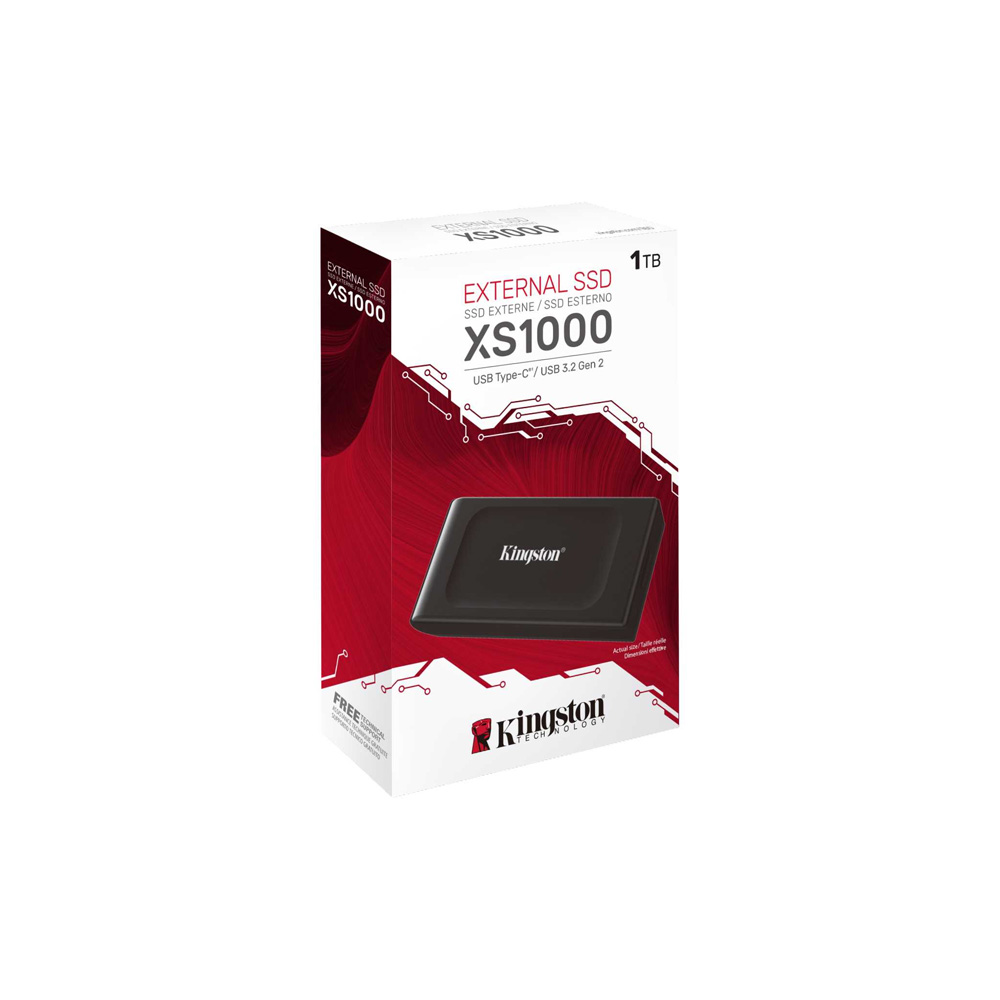 SSD KINGSTON EXTERNO XS1000 1TB USB 3 2 GEN2 1050MBS 1000MBS NAND 3D