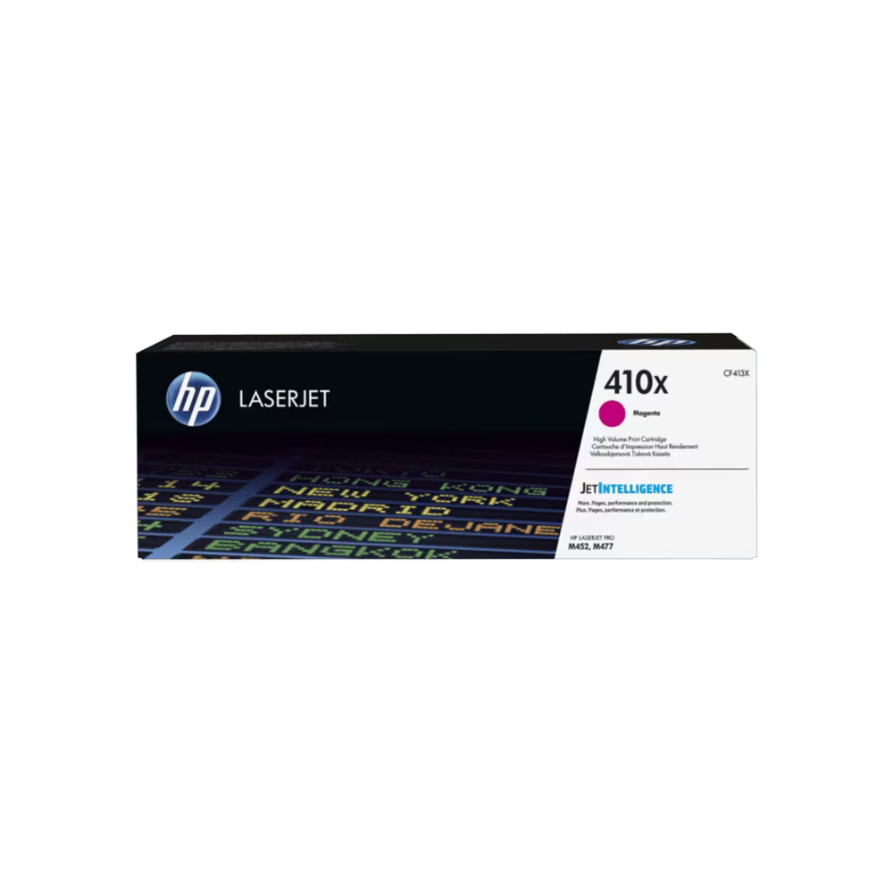 TONER HPINC 410X MAGENTA LASERJET M452 477 377 5000 PAG CF413X