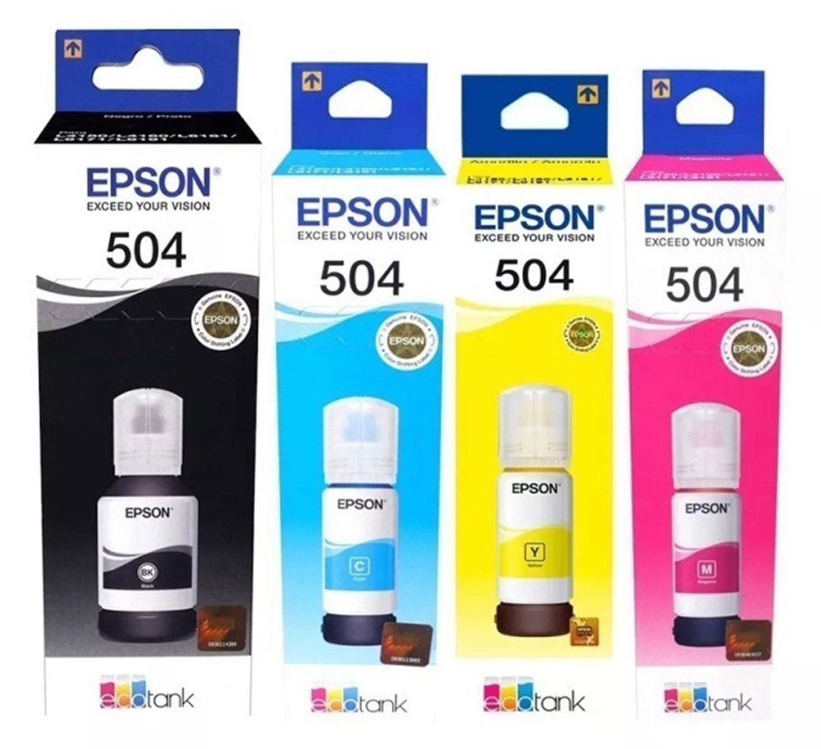Epson Tinta De Impresora T504 Precio por Unidad
