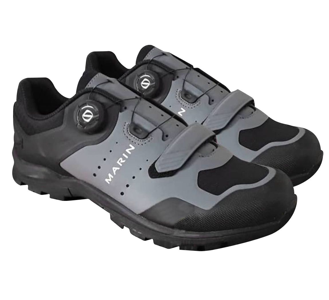 Marin Zapatos de Ciclismo Sistema encaje Giratorio Gris