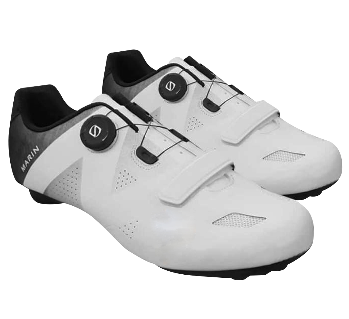 Marin Zapatos de Ciclismo MTB Blanco Talla 45