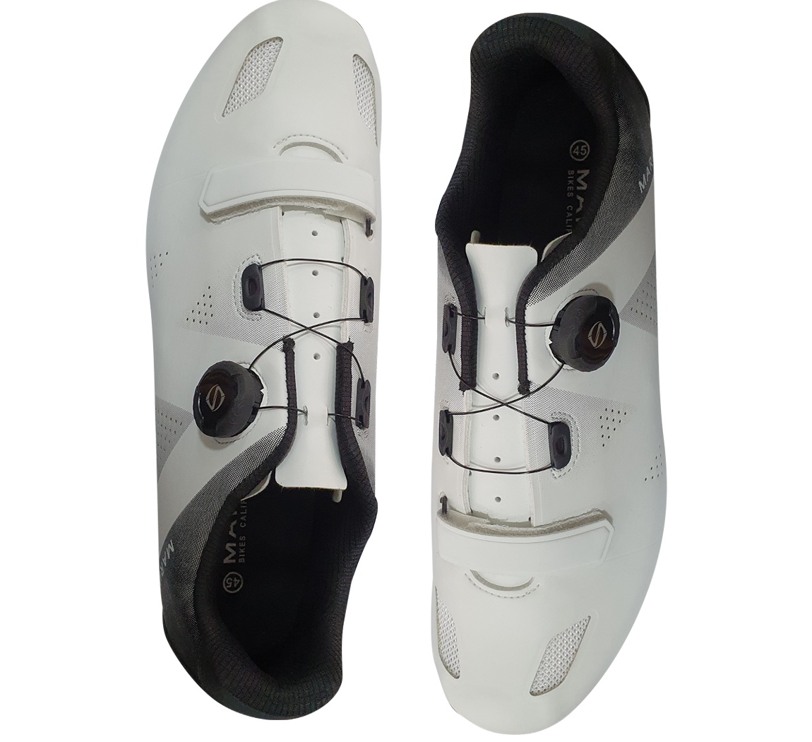 Marin Zapatos de Ciclismo MTB Blanco Talla 45