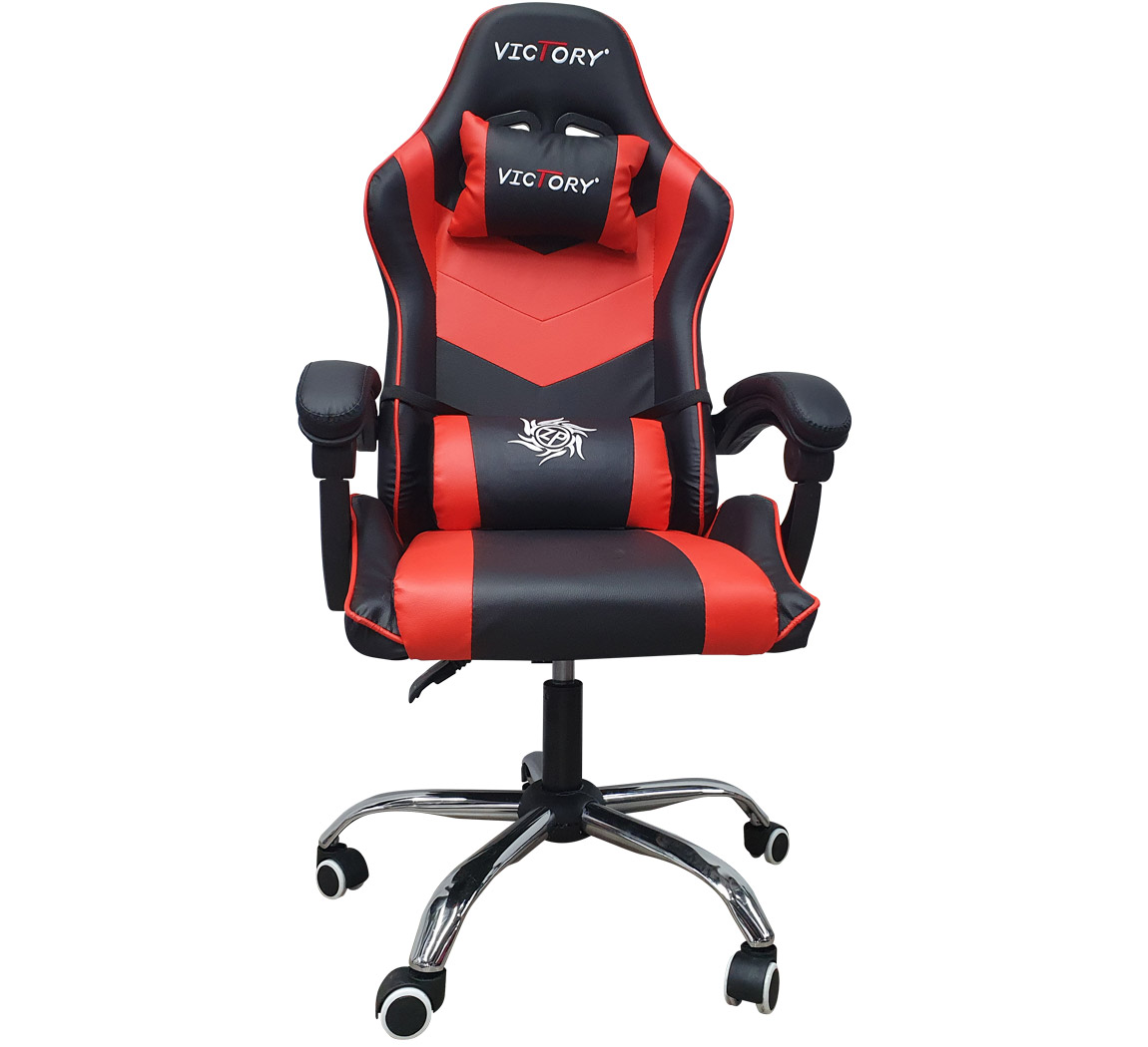 Victory Silla Gamer Cuero Sintético Cojín Vibratorio