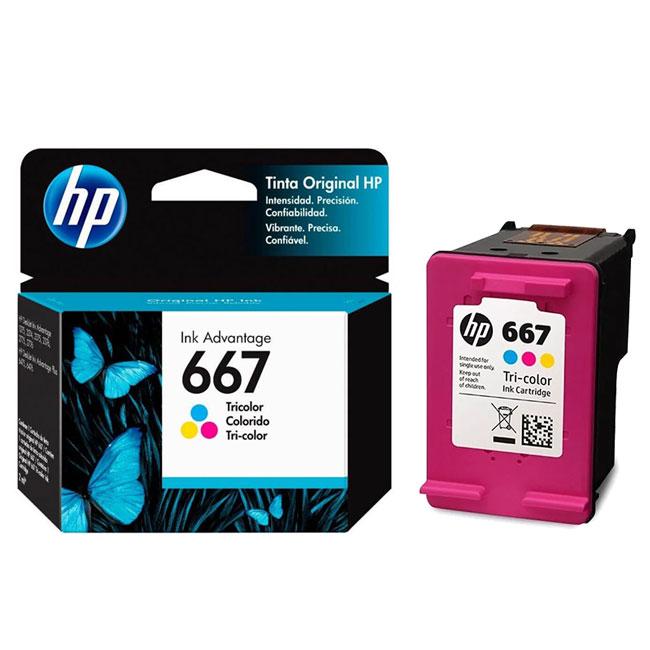 TINTA HP 667 COLOR