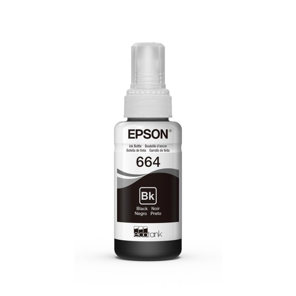 BOTELLA DE TINTA EPSON L200 NEGRO T664120