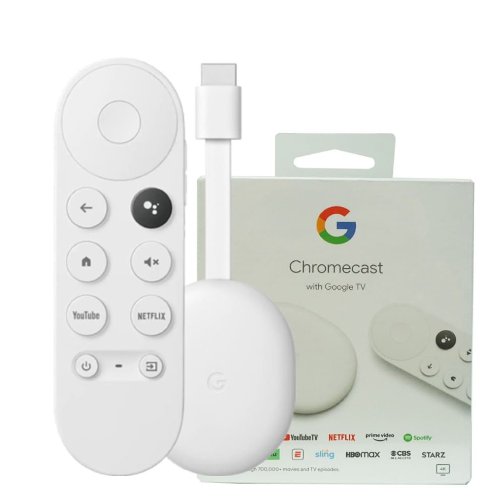 CONVERTIDOR TV HDMI CHROMECAST GOOGLE 4ta GENERACION