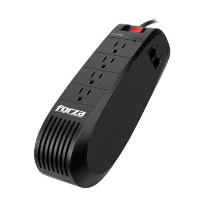 REGULADOR DE VOLTAJE FORZA FVR-1001 1000VA 500W 4 OUT 110V US