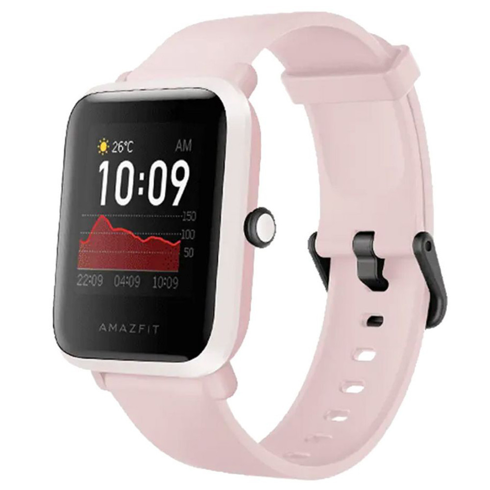 SMARTWATCH AMAZFIT W1821OV3N BIP S ROSACALIDO/5ATM/PAI/BIOTRACKER/GPS/1.28 TFT/ 17 M. SPORTS