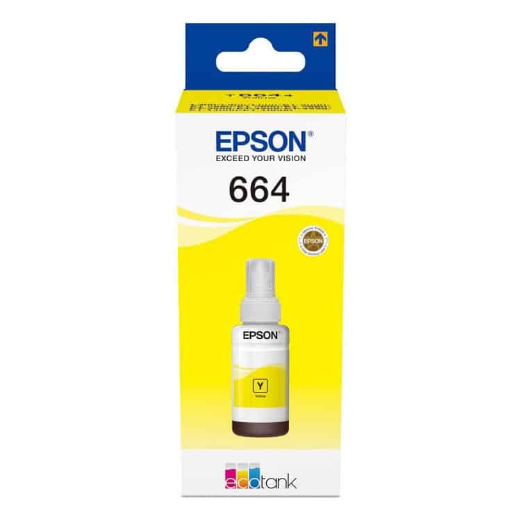 BOTELLA DE TINTA EPSON L200 YELLOW T664420