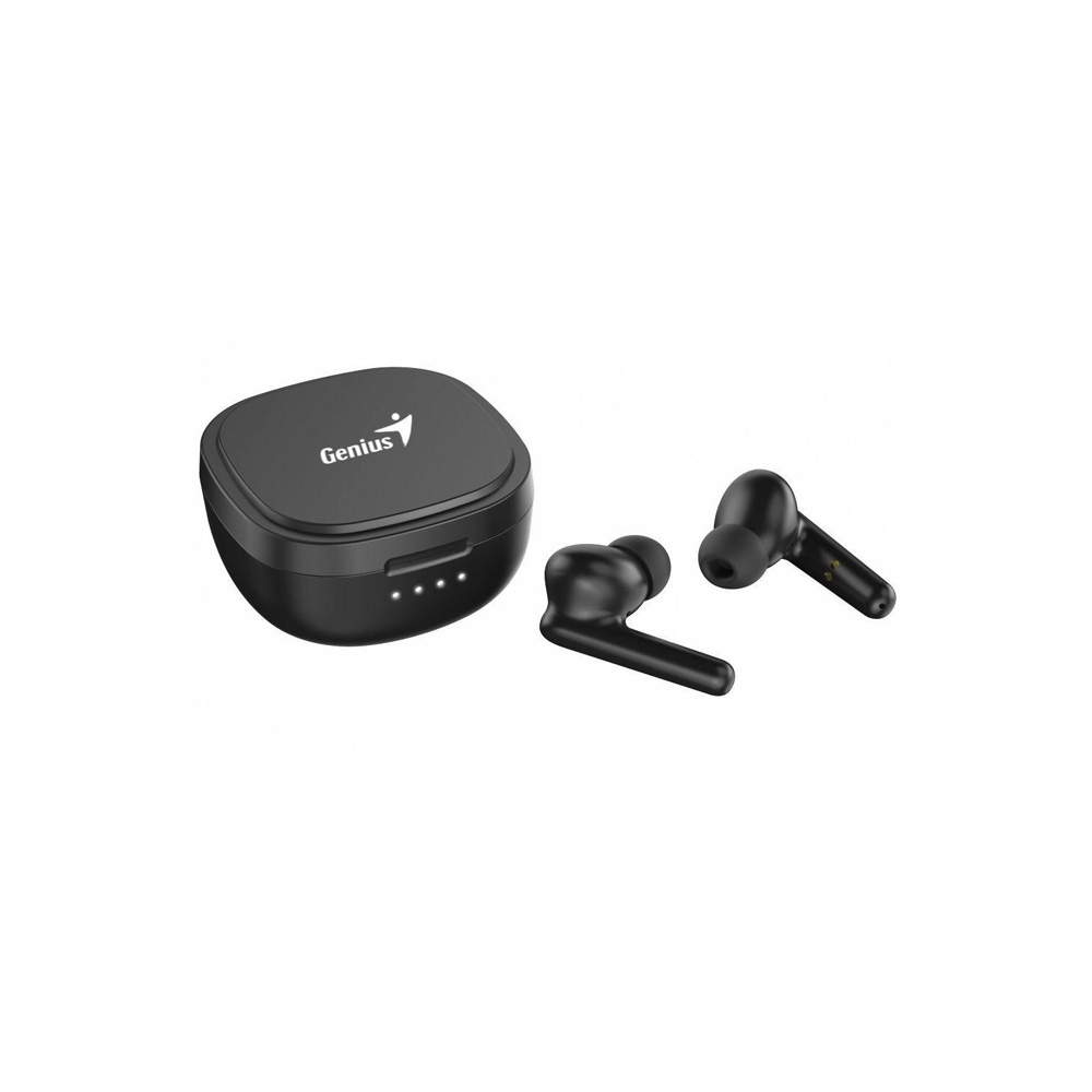 AURICULAR WIRELESS GENIUS HS M910BT IN EAR   BT 5 0   ESTUCHE DE CARGA   RED  DE RUIDO   TYPE C