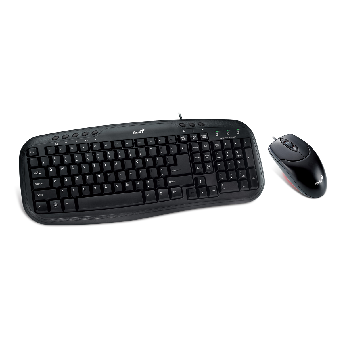 TECLADO GENIUS SMART KB 100 NEGRO USB  CLASICO  TECLAS DE FUNCION PERSONALIZABLES