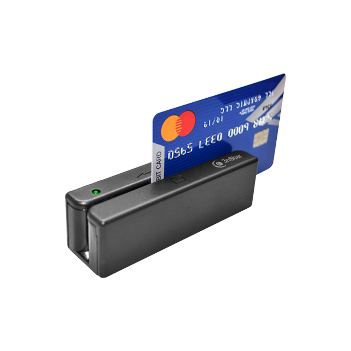 LECTOR 3NSTAR MSR003 LECTOR DE TARJETA BANDA MAGNETICA  TRACK 1 2 Y 3  BI DIRECCIONAL INTERFACE USB