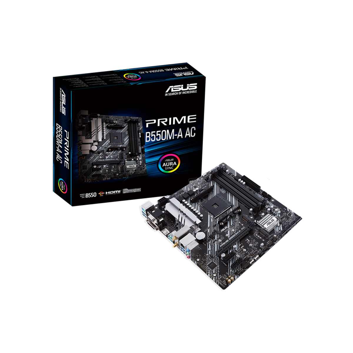 MAINBOARD PRIME B550M A AC DUAL M 2