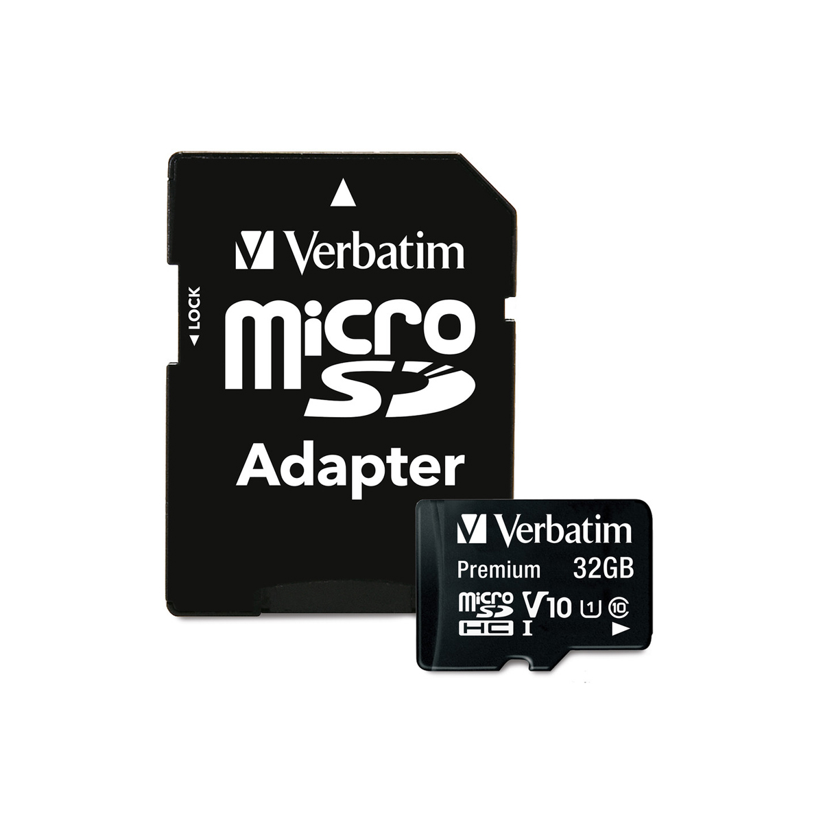 MICRO SD  VERBATIM 44083 32GB CLASE 10 ADAPTADOR SD