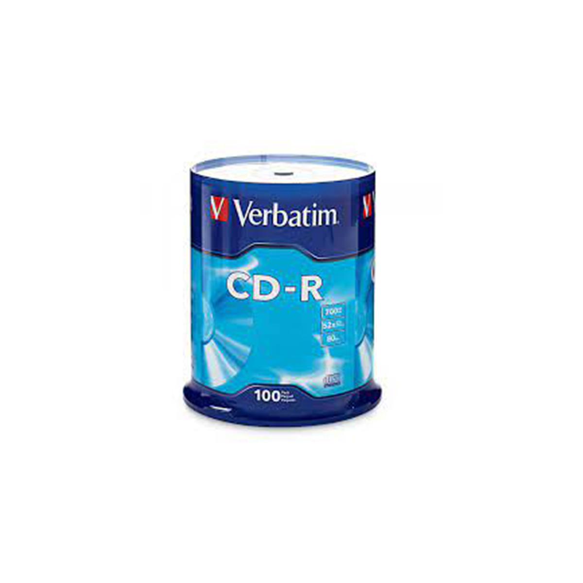 OPTICO VERBATIM 96524 CD R 80MIN 700MB 52X 100PK BULK