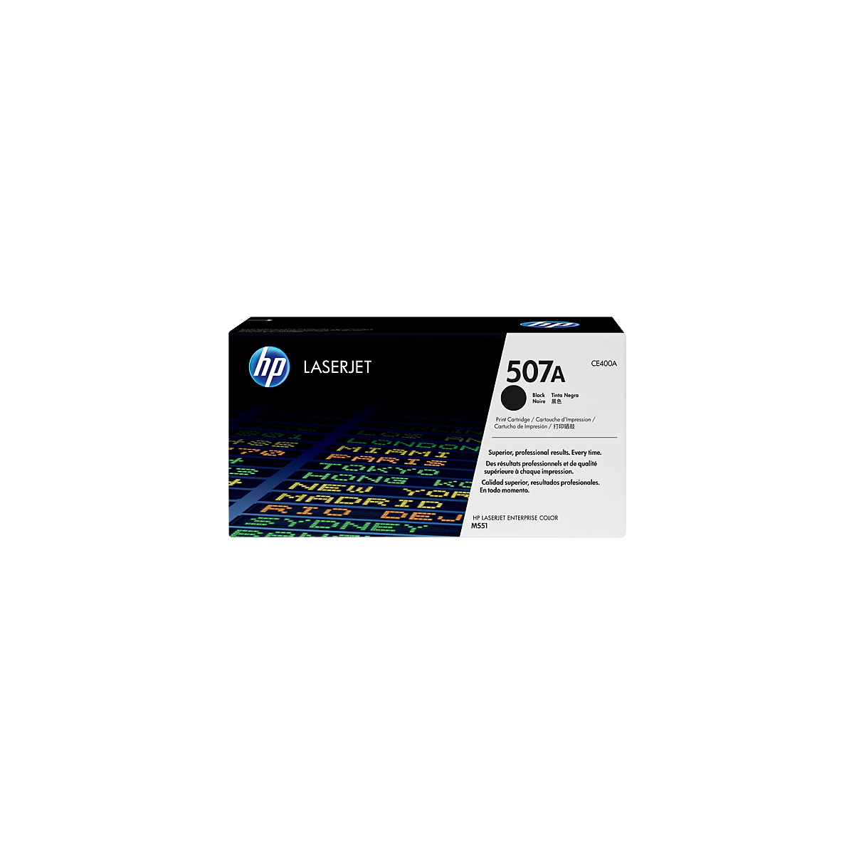 TONER HPINC 507A NEGRO LASERJET M551 5500 PAG CE400A