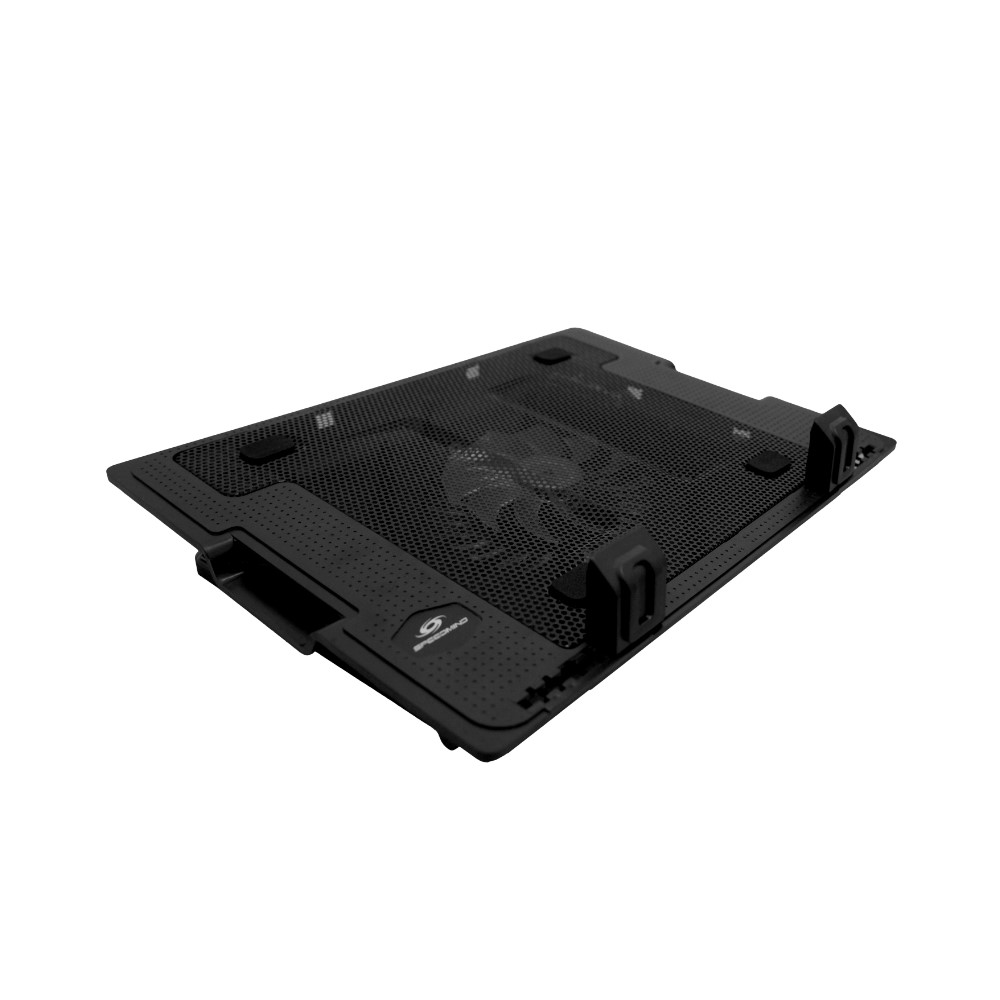 COOLER SPEEDMIND COS01 COOLING PAD NEGRO PARA NOTEBOOK 5 NIVELES 2 USB