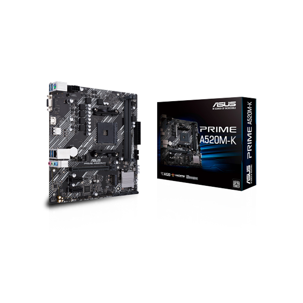 MAINBOARD ASUS PRIME A520M K AM4 DDR4 M 2 HDMI MB