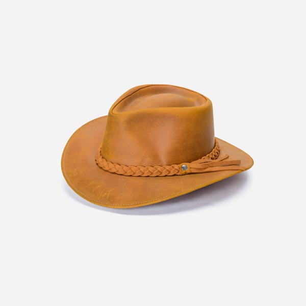 SOMBRERO CUERO GRASO