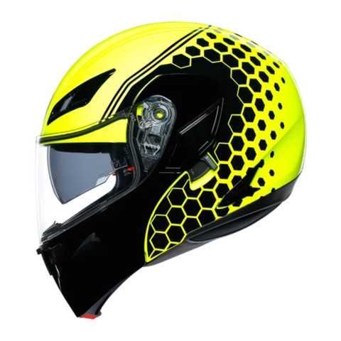 Casco Infantil LS2 MX437 Fast II Mini Crusher Amarillo -06