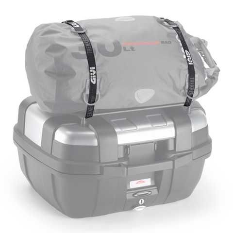 SET DE CORREAS GIVI S351 PARA MAL  SUPERIORES IMPERMEABLES