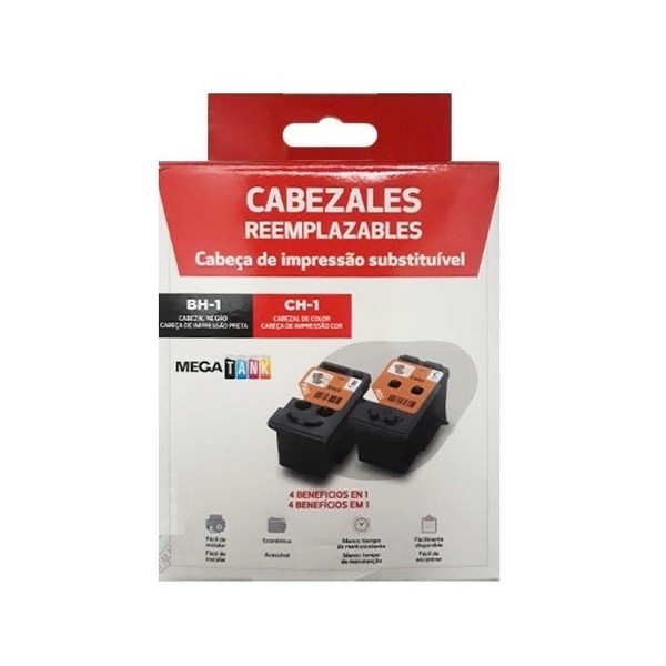 CABEZAL CANON BH 1 CH 1 NEGRO COLOR BOQUILLAS 320N 384C G1100 G2100 G3100 G2110 G4100 G4111