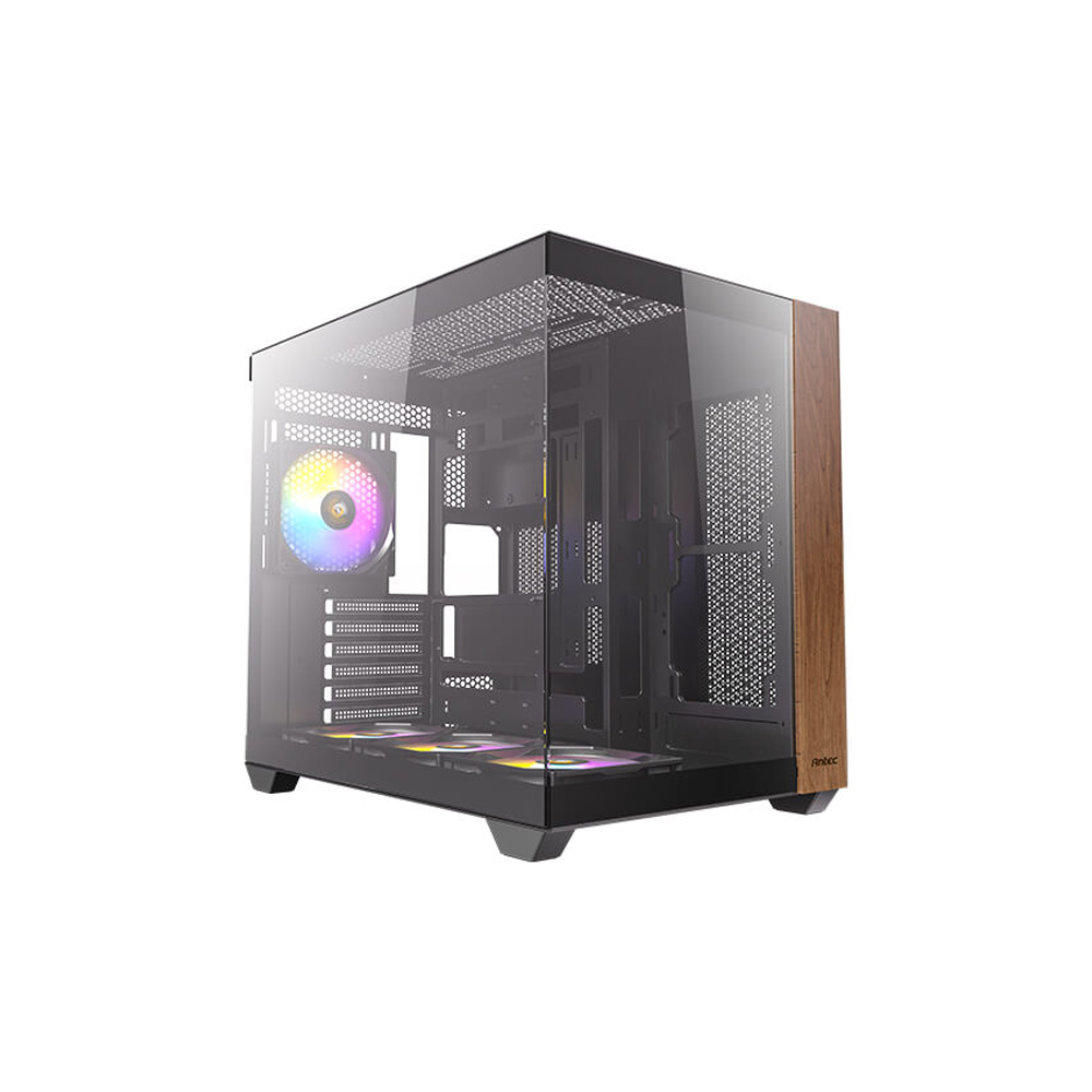 CASE ANTEC CX800 WOOD ARGB MID TOWER 3X120MM ON BOTTOM 1X120MM IN REAR