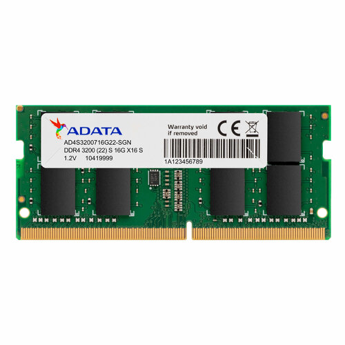 MEMORIA RAM SODIMM ADATA AD4S32008G22 SGN 8GB DDR4 3200MHZ
