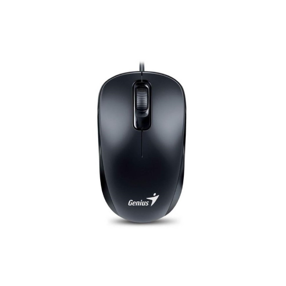 MOUSE USB GENIUS DX 110 NEGRO   3 BOTONES  1000DPI  WINDOWS Y MAC