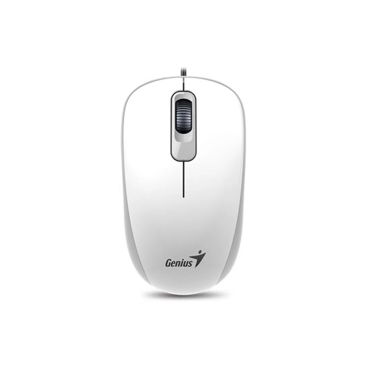 MOUSE USB GENIUS DX 110 BLANCO   3 BOTONES  1000DPI  WINDOWS Y MAC