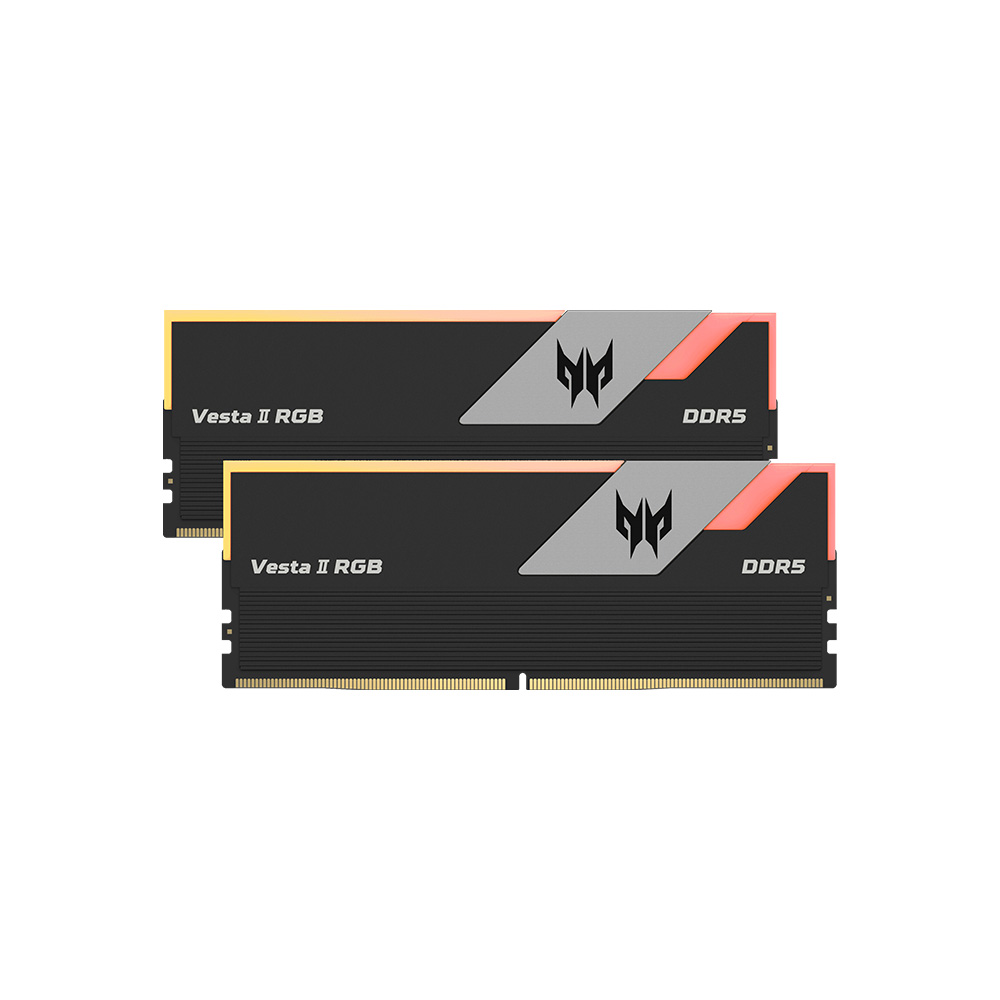 RAM PREDATOR VESTA II 16GBX2 7200MHZ BLACK DDR5 UDIMM