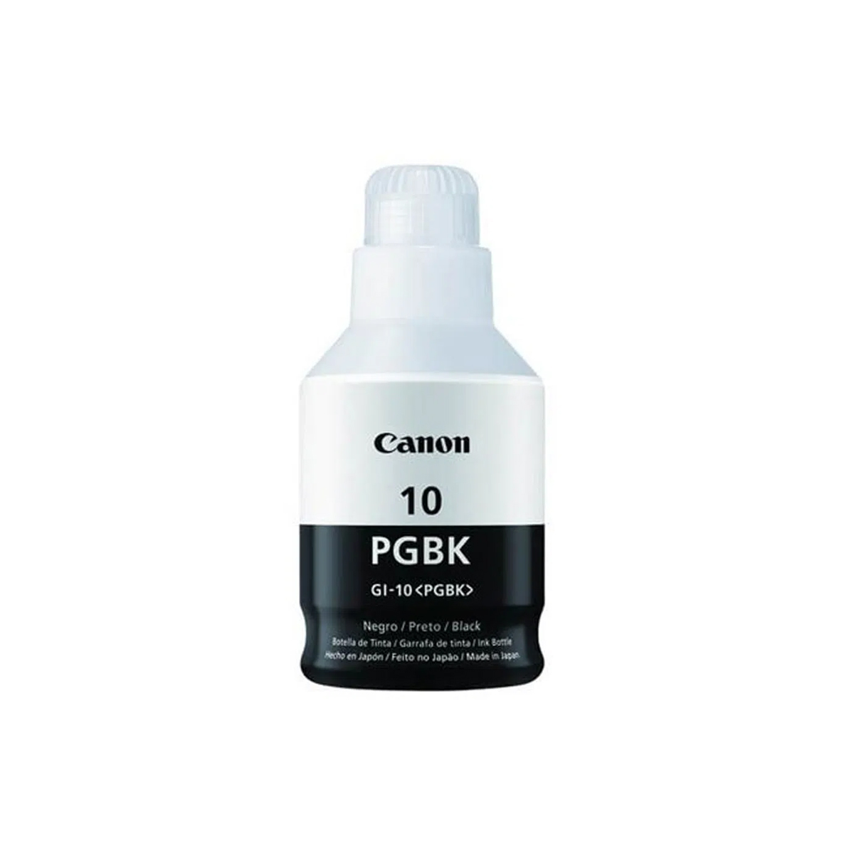 BOTELLA CANON GI10BK NEGRO GM2010 G6010 6000 PAG GI10BK