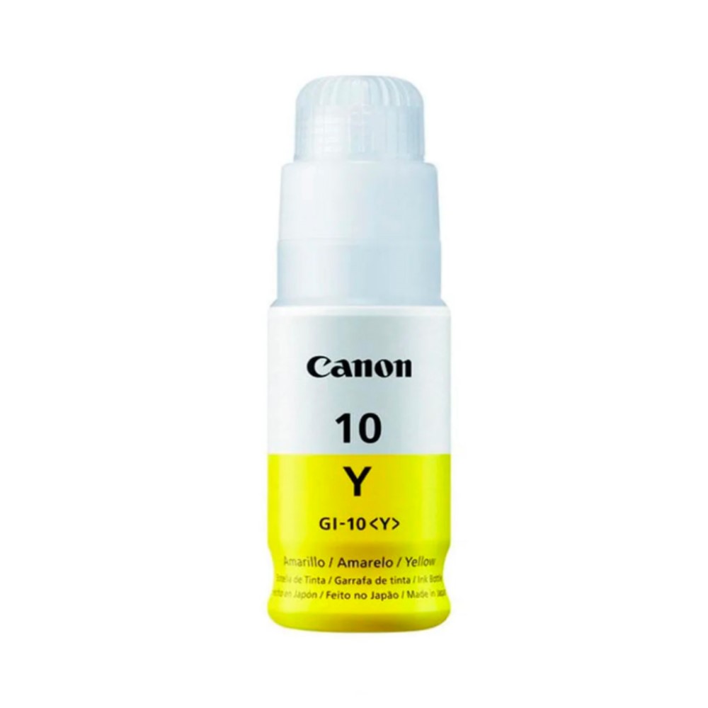 BOTELLA CANON GI10Y AMARILLO GM2010 G6010 7700 PAG GI10Y