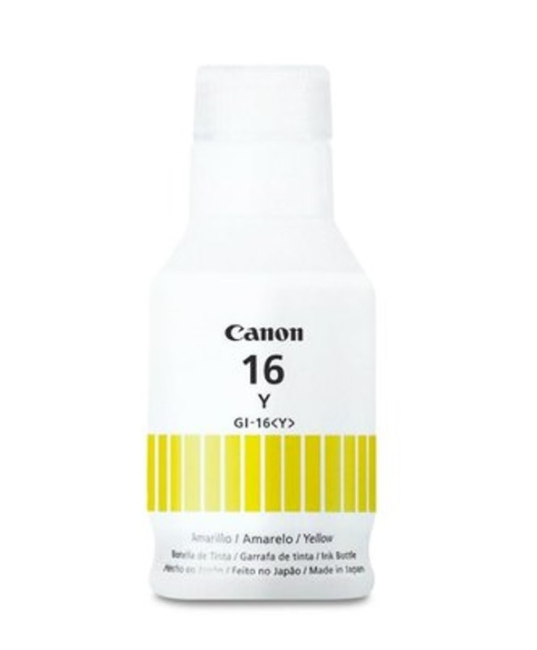 BOTELLA CANON GI16Y AMARILLO GX6010 GX7010 14000 PAG GI16Y