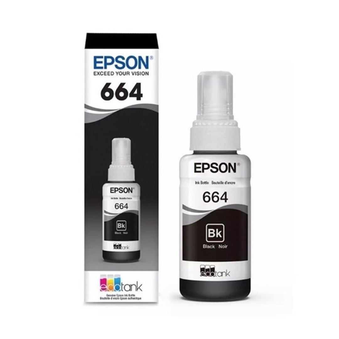 BOTELLA EPSON T664 NEGRO L110 L200 L210 L350 L35 4000 PAG T664120 AL