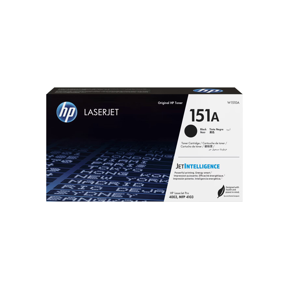CONSUMIBLE HPINC TONER HPINC 151A NEGRO LASERJET 4003 MFP4103 3050 PAG W1510A