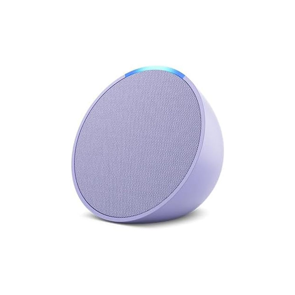 PARLANTE AMAZON ECHO POP B09ZXJDSL5 COMPACTO   LAVANDA   ALEXA   WIFI 5   BT   EERO