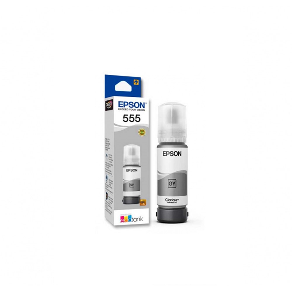 BOTELLA EPSON T555 GRIS L8160 L8180 6200 PAGS T555520 AL