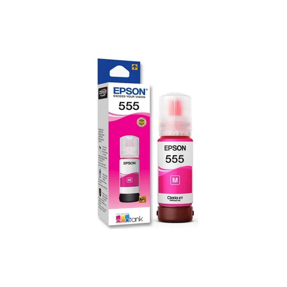 BOTELLA EPSON T555 MAGENTA L8160 L8180 6200 PAGS T555320 AL