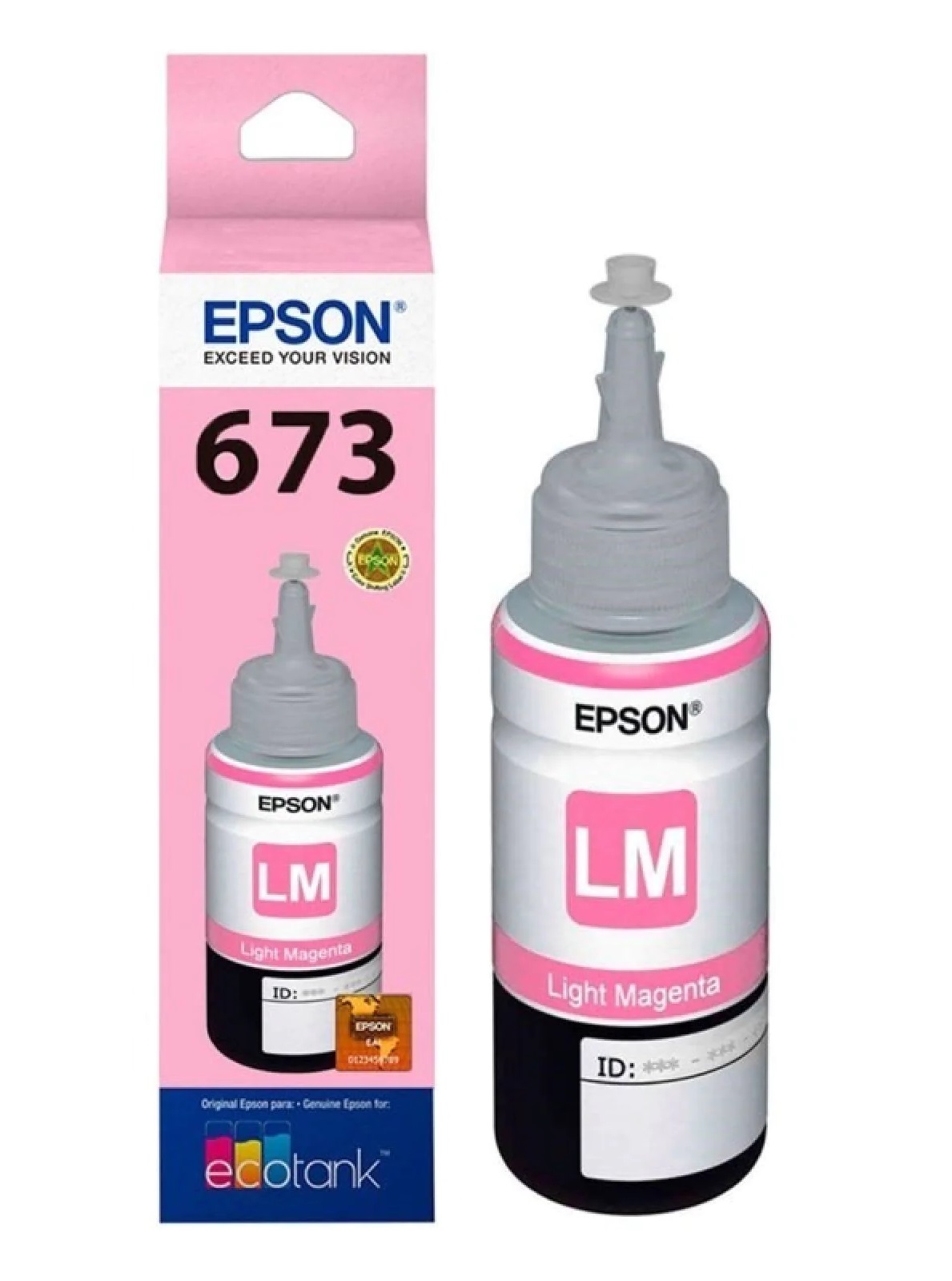 BOTELLA EPSON T673 LIGHT MAGENTA 4000 PAGS T673620 AL