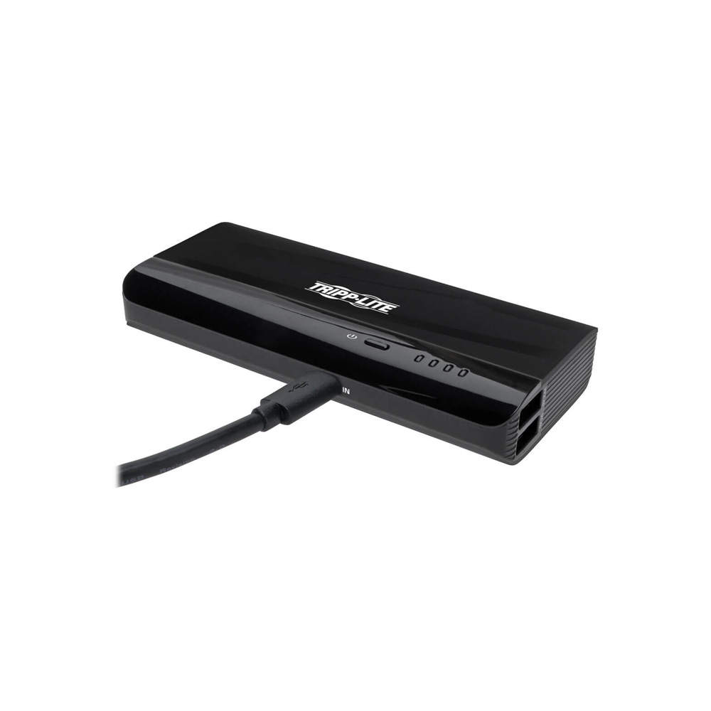 CARGADOR TRIPP LITE PORTATIL   2X USB A  BANCO DE POTENCIA DE 10 400MAH  ION DE LITIO  DETECCION A